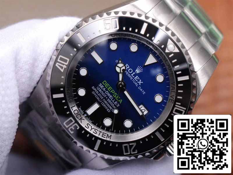 Rolex Sea-Dweller Deepsea M126660-0002 1:1 Best Edition Noob Factory D-Blue Swiss ETA3235