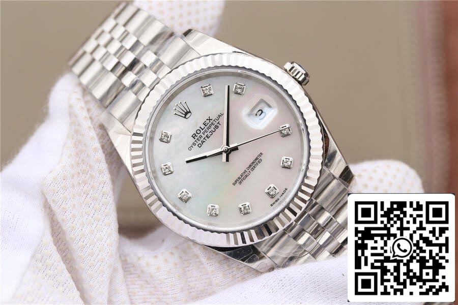 Rolex Datejust M126334-0020 1:1 Best Edition EW Factory Quadrante in madreperla