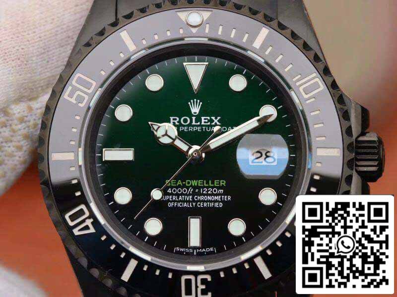 Rolex Sea-Dweller Deepsea 11666001 1:1 V2 Best Edition svizzero ETA2836 quadrante Superlumed