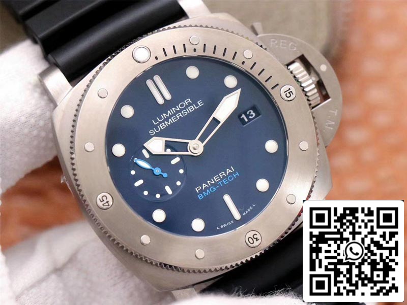 Panerai Submersible PAM00692 1:1 Best Edition VS Factory Blue Dial Swiss ETA9010