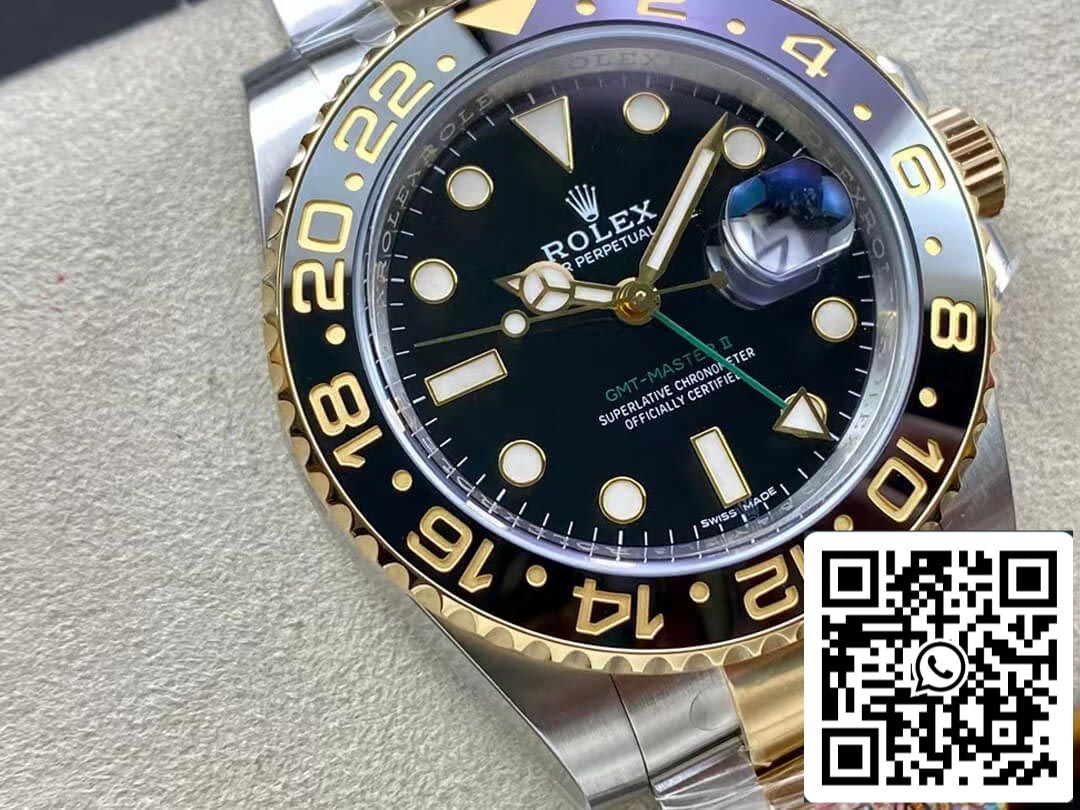 Rolex GMT Master II 116713-LN-78203 1:1 Best Edition Clean Factory quadrante nero