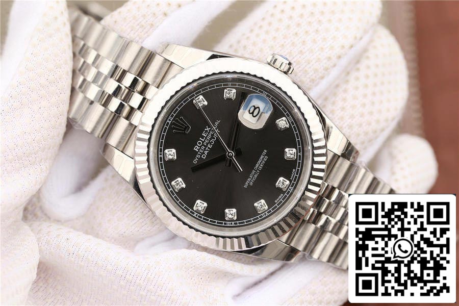 Rolex Datejust M126334-0006 1:1 Mejor Edición EW Factory Esfera Gris