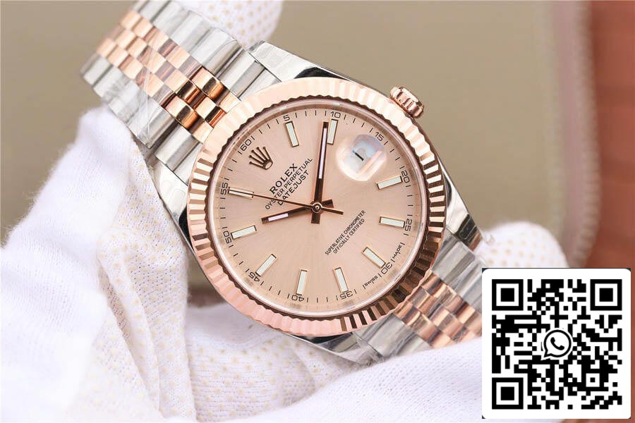 Rolex Datejust M126331-0010 1:1 Best Edition EW Factory Rose Gold