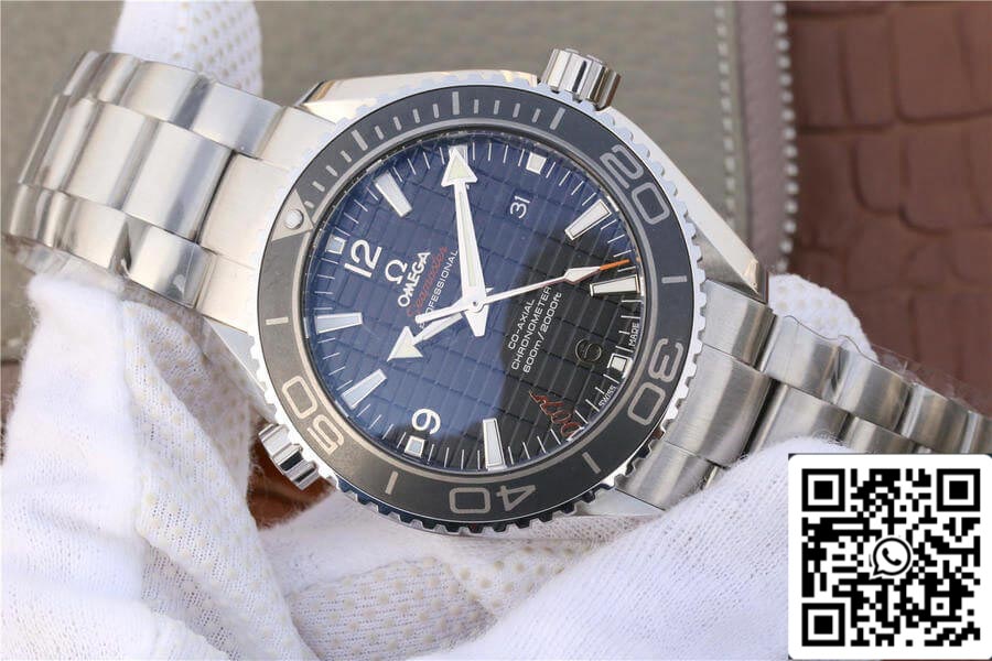 Omega Seamaster 232.30.42.21.01.004 1:1 Best Edition OM Factory quadrante nero