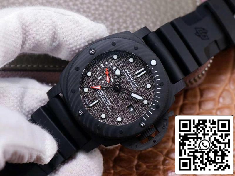 Panerai Sumergible PAM01039 1:1 Mejor Edición VS Factory Black Carbon Swiss P9010