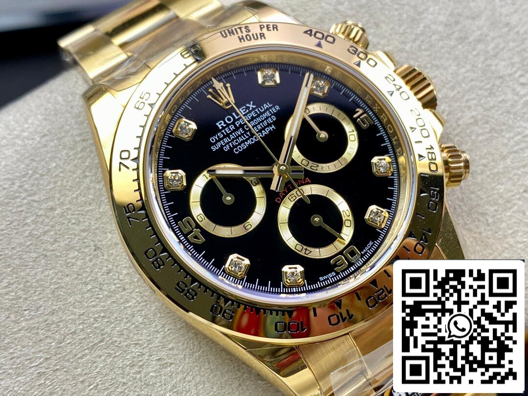 Rolex Daytona M116508-0016 1:1 Mejor edición BT Factory esfera negra