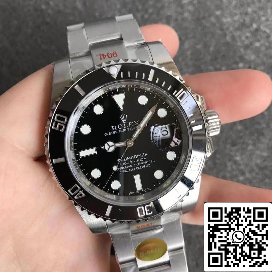 Rolex Submariner 116610LN 1:1 Best Edition Noob Factory V12 Black Dial