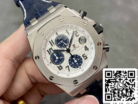 Audemars Piguet Royal Oak Offshore 26170ST.OO.D305CR.01 1:1 Mejor Edición APF Esfera Blanca de Fábrica