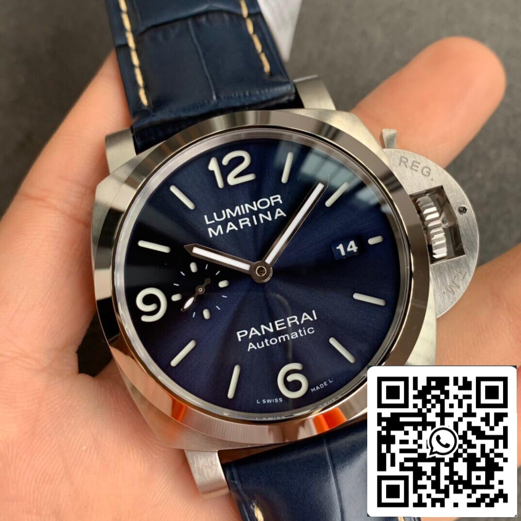 Panerai Luminor PAM01313 1:1 Mejor edición VS esfera azul de fábrica