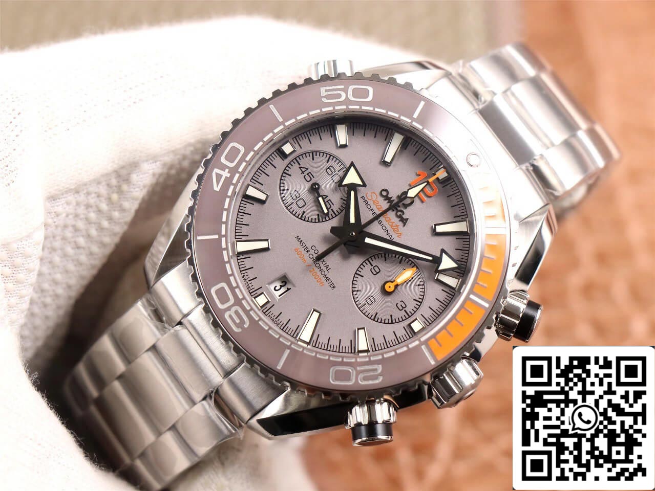 Omega Seamaster Ocean Universe 600M 215.90.46.51.99.001 1:1 Migliore edizione OM Factory V3 Titanio Metallo