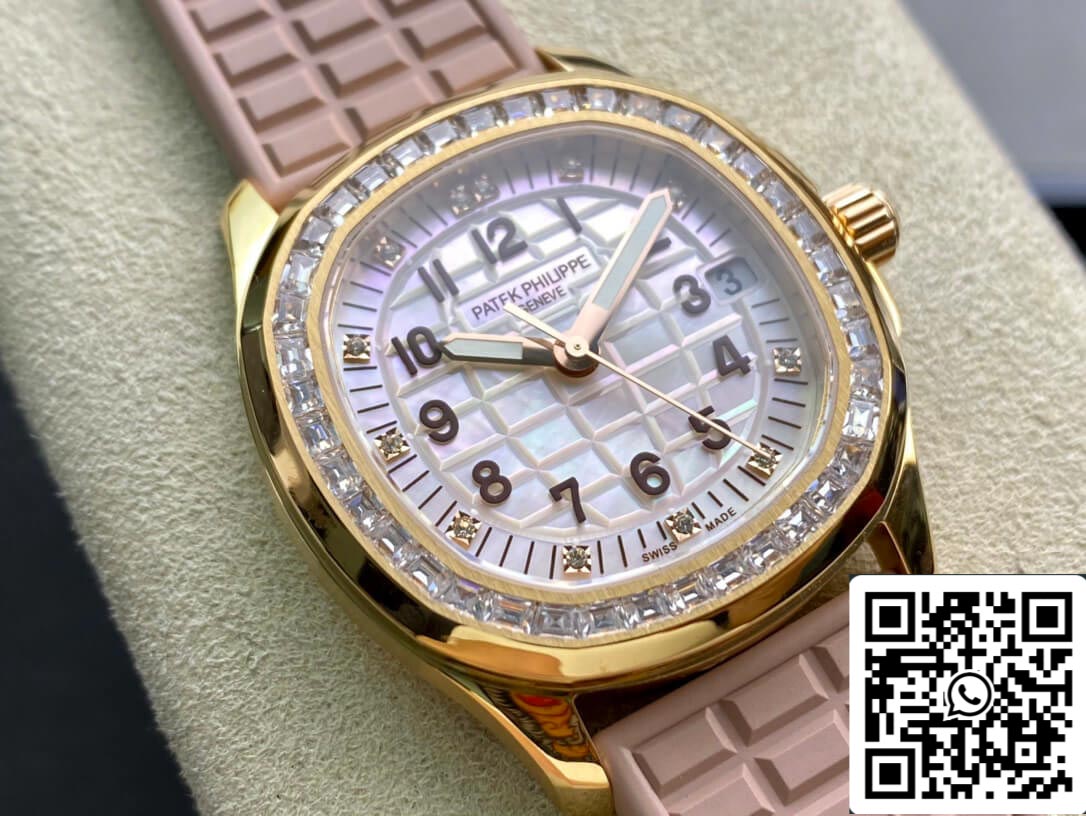 Patek Philippe Aquanaut 5072R-001 1:1 Best Edition PPF Factory quadrante in madreperla