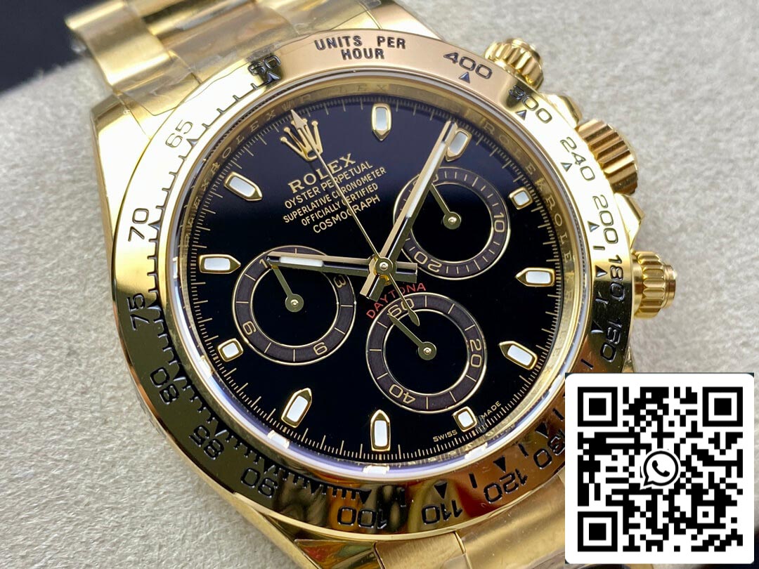 Rolex Daytona M116508-0004 1:1 Mejor Edición BT Factory Oro Amarillo