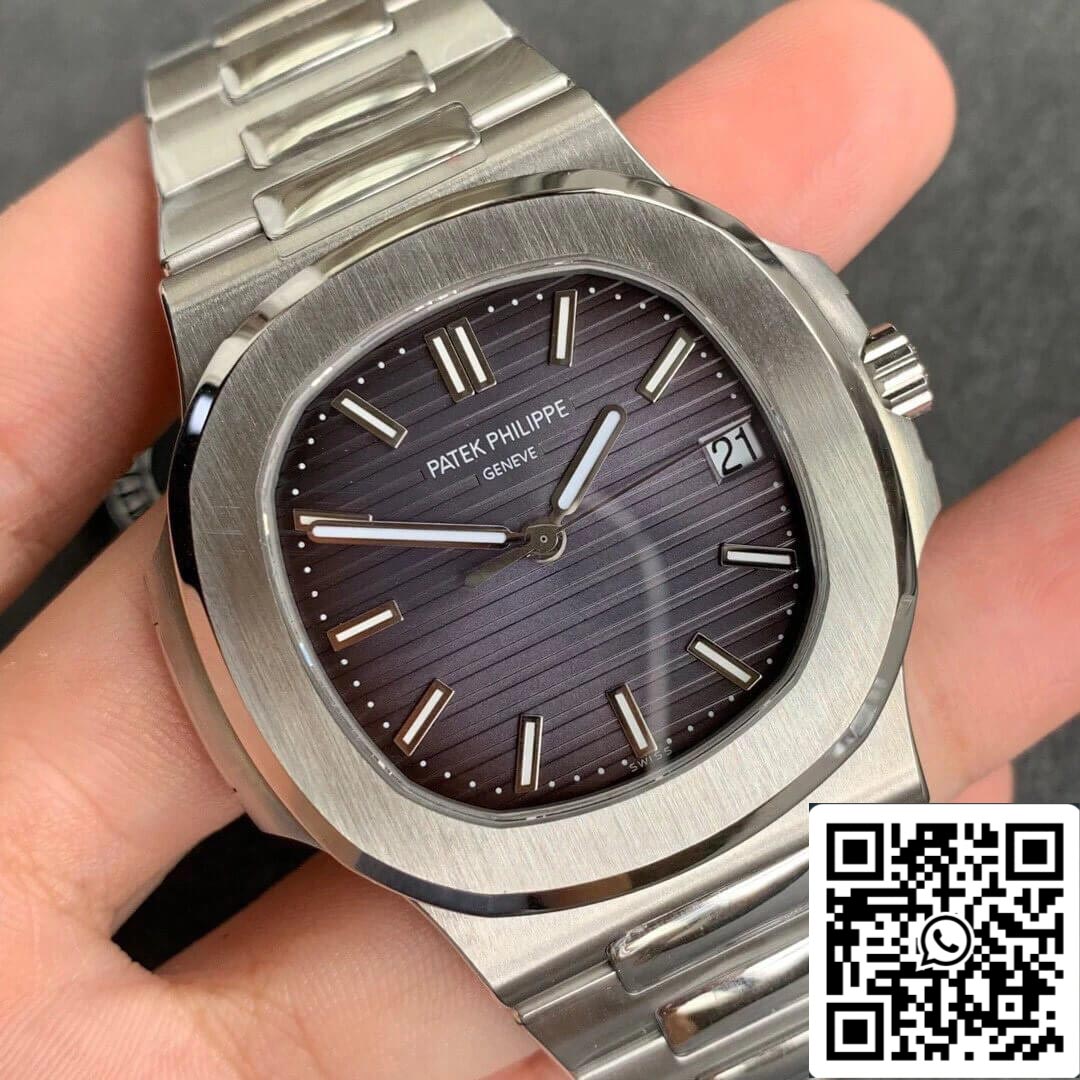 Patek Philippe Nautilus 5711 1:1 Best Edition PPF Factory V4 Gray Dial Swiss ETA324