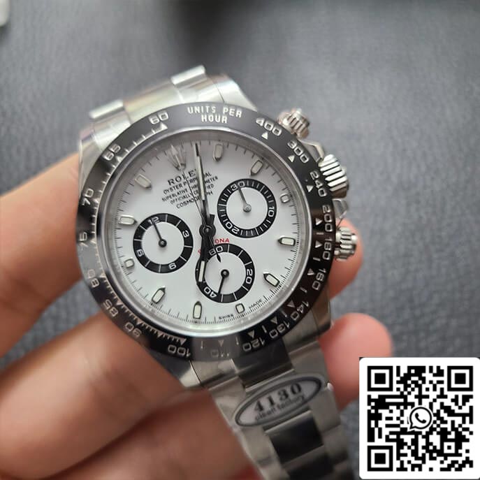 Rolex Cosmograph Daytona M116500LN-0001 1:1 Best Edition Clean Factory V3 Lunetta Nera