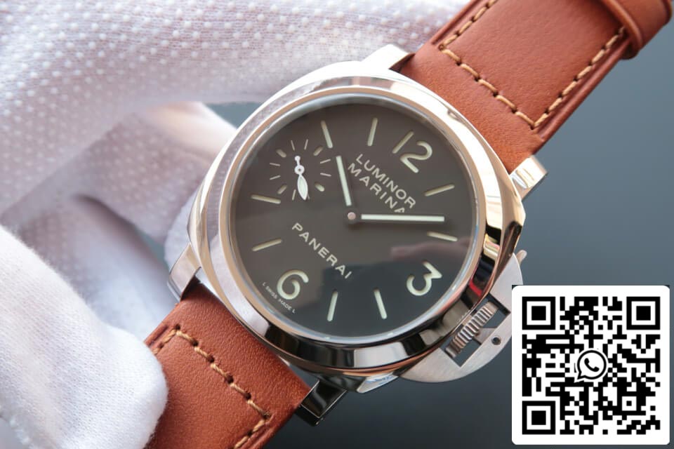 Panerai Luminor PAM 00111 1:1 Mejor edición VS Factory esfera negra