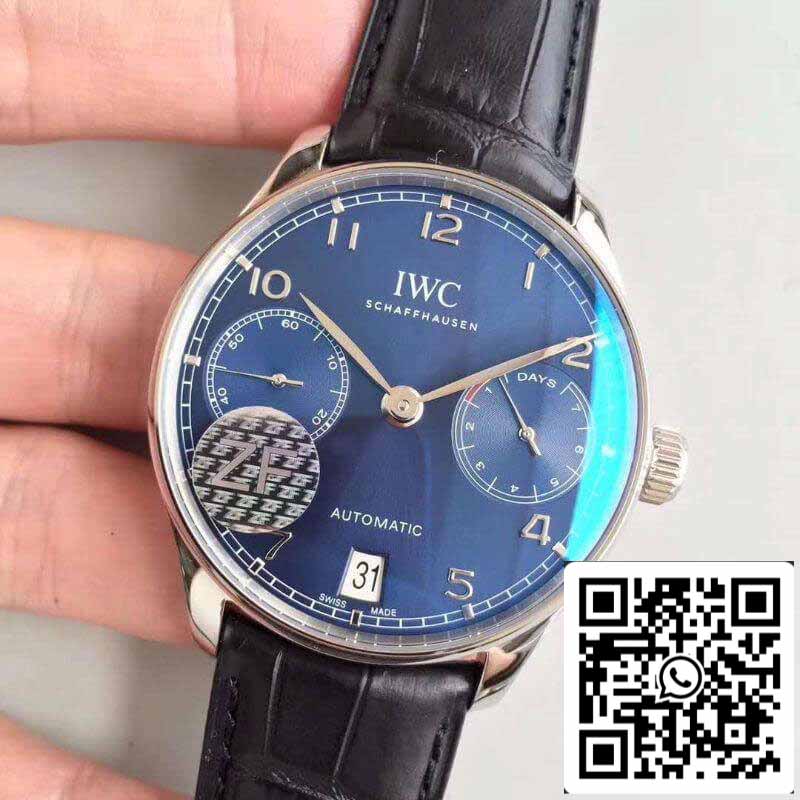 IWC Portoghese IW500703 ZF Factory Orologi meccanici 1:1 Migliore edizione svizzera ETA52010