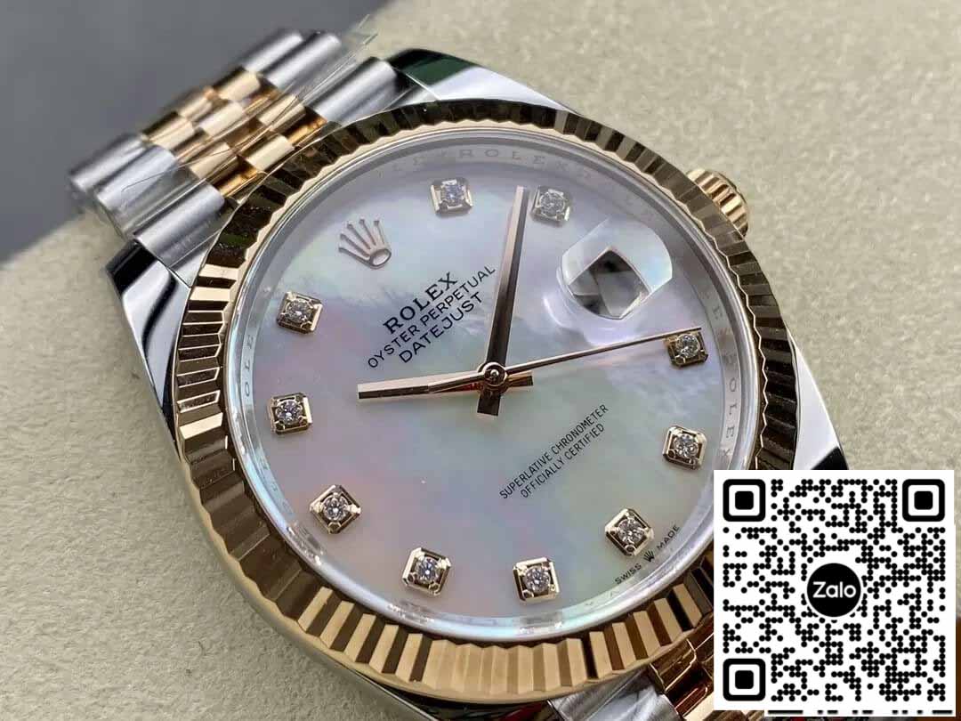 Rolex Datejust 41MM M126331-0014 1:1 Mejor Edición Clean Factory Esfera de Nácar