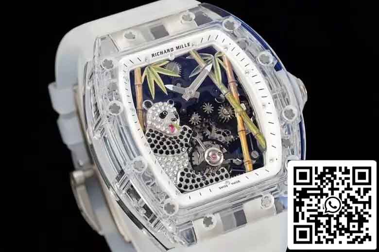 Richard Mille RM26-01 Tourbillon Réplica Mejor Edición RM Factory Correa de caucho