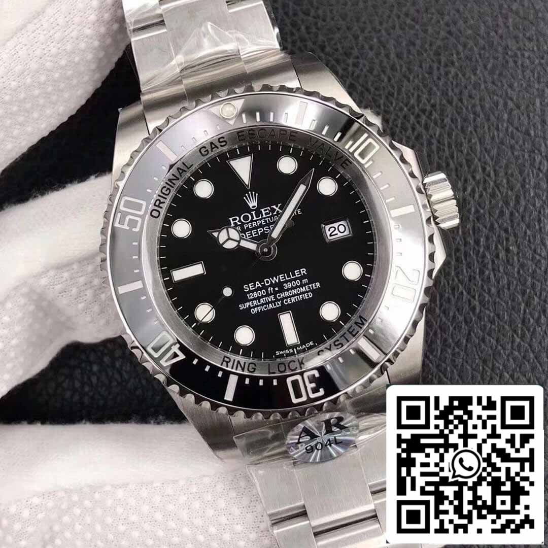 Rolex Sea Dweller 116660-98210 1:1 Best Edition AR Factory Black Dial