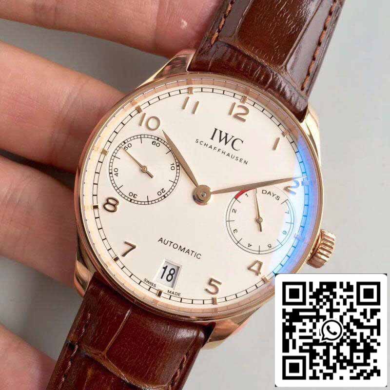 IWC Portugués IW500701 ZF Factory 1:1 Mejor Edición Suiza ETA52010