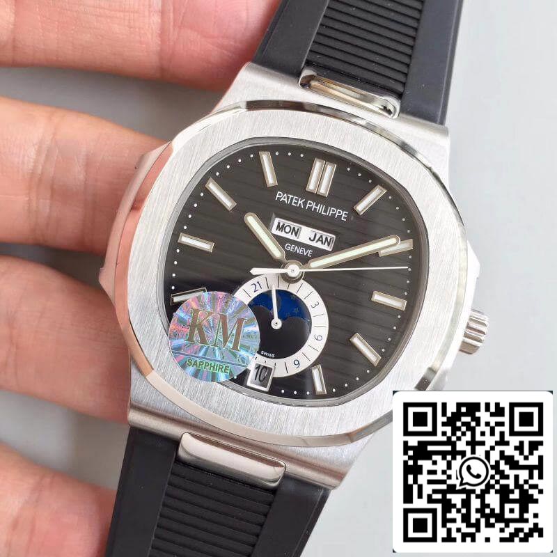 Patek Philippe Nautilus 5726A-001 KM Factory 1:1 Mejor Edición Suiza ETA 324A