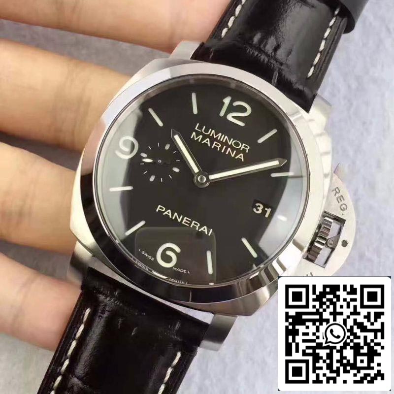 Panerai LUMINOR 1950 PAM 00312 1:1 Mejor edición VS Factory esfera negra Swiss Cal.P.9010