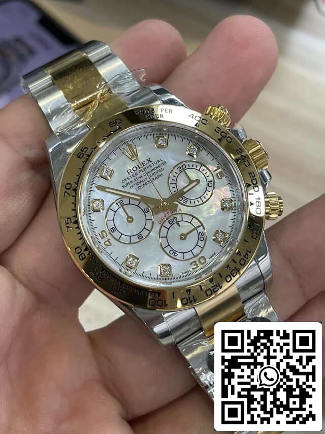 Rolex Daytona M116503-0007 1:1 Mejor edición BT Factory Esfera de nácar