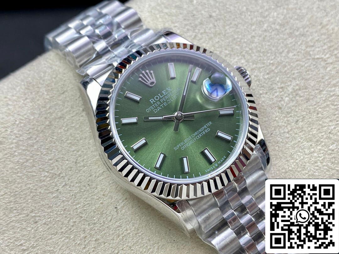 Rolex Datejust M278274-0018 31MM 1:1 Mejor Edición EW Factory Esfera Verde