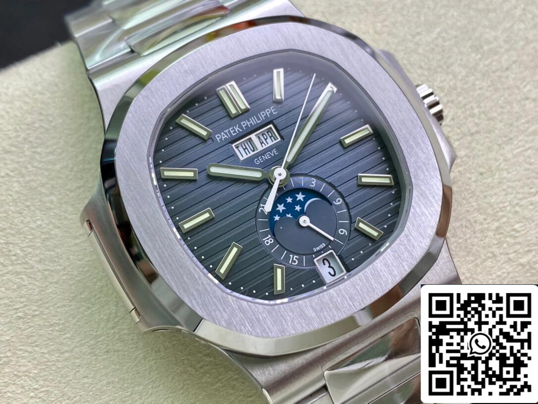 Patek Philippe Nautilus 5726/1A-014 1:1 Mejor Edición PPF Esfera Azul de Fábrica