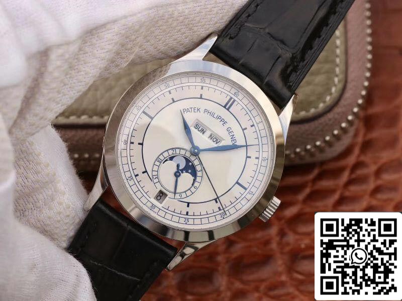 Patek Philippe Calendario anual de complicaciones 5396G-001 KM Factory 1:1 Mejor edición suizo ETA324S esfera blanca