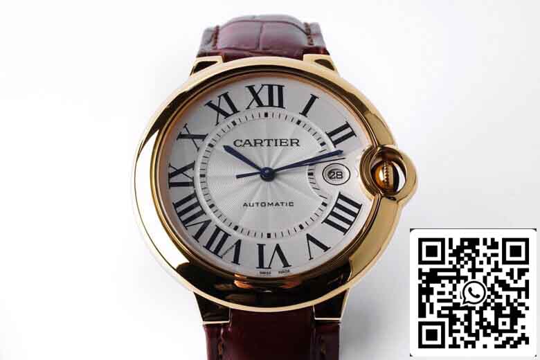 Réplica Ballon Bleu De Cartier 42MM W6900551 Mejor Edición AF Factory Plata Dial