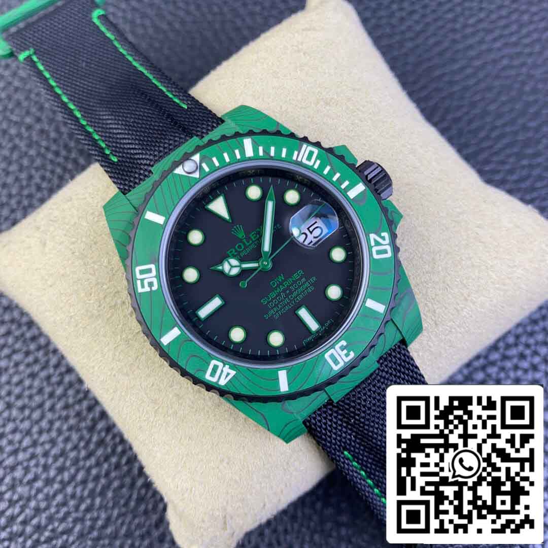 Replica Rolex Submariner VS Factory Green Carbon Fiber Bezel