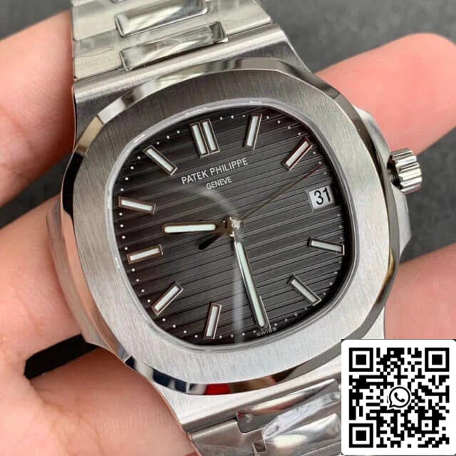 Patek Philippe Nautilus 5711 1:1 Mejor Edición GR Factory Esfera Gris