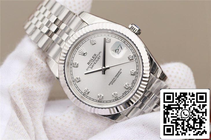 Rolex Datejust M126331 1:1 Best Edition EW Factory White Dial