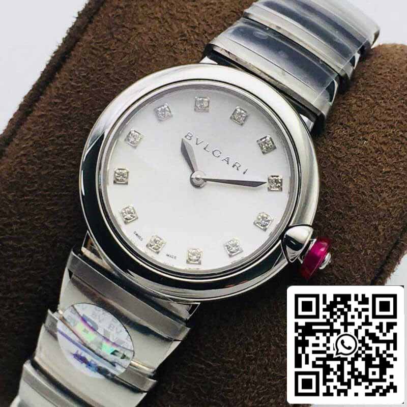 Bvlgari LVCEA 102196 1:1 Mejor edición BV Factory esfera blanca