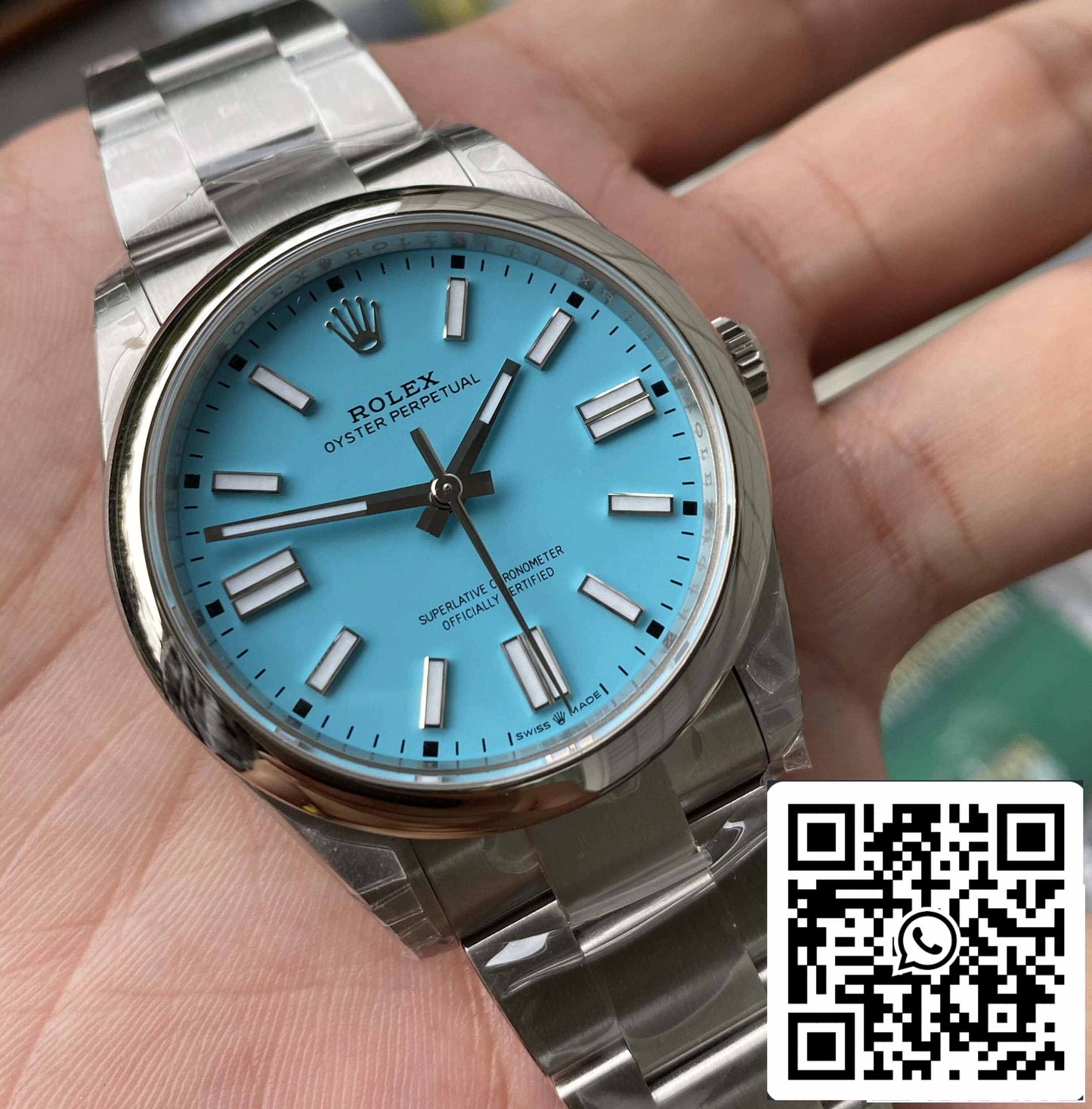 Rolex Oyster Perpetual 41MM M124300-0006 1:1 Migliore edizione VS Factory Acciaio inossidabile