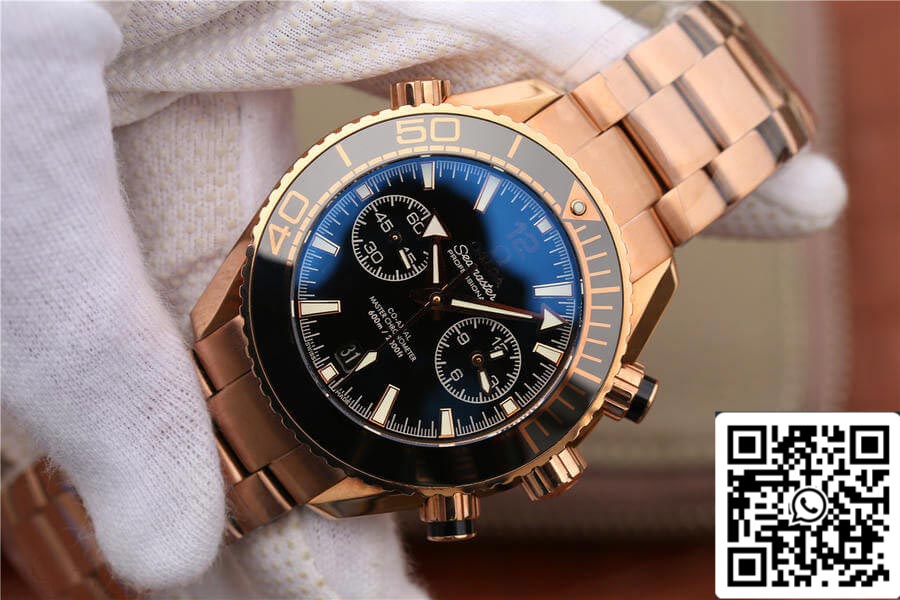 Omega Seamaster Ocean Universe Timing 232.63.46 1:1 Migliore edizione OM Factory in oro rosa