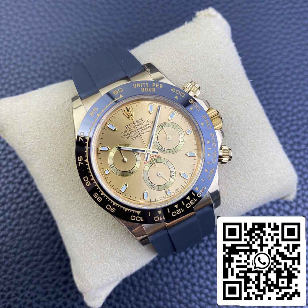 Réplica Rolex Daytona M116518ln-0042 Mejor 1:1 BT Factory Champagne Dial