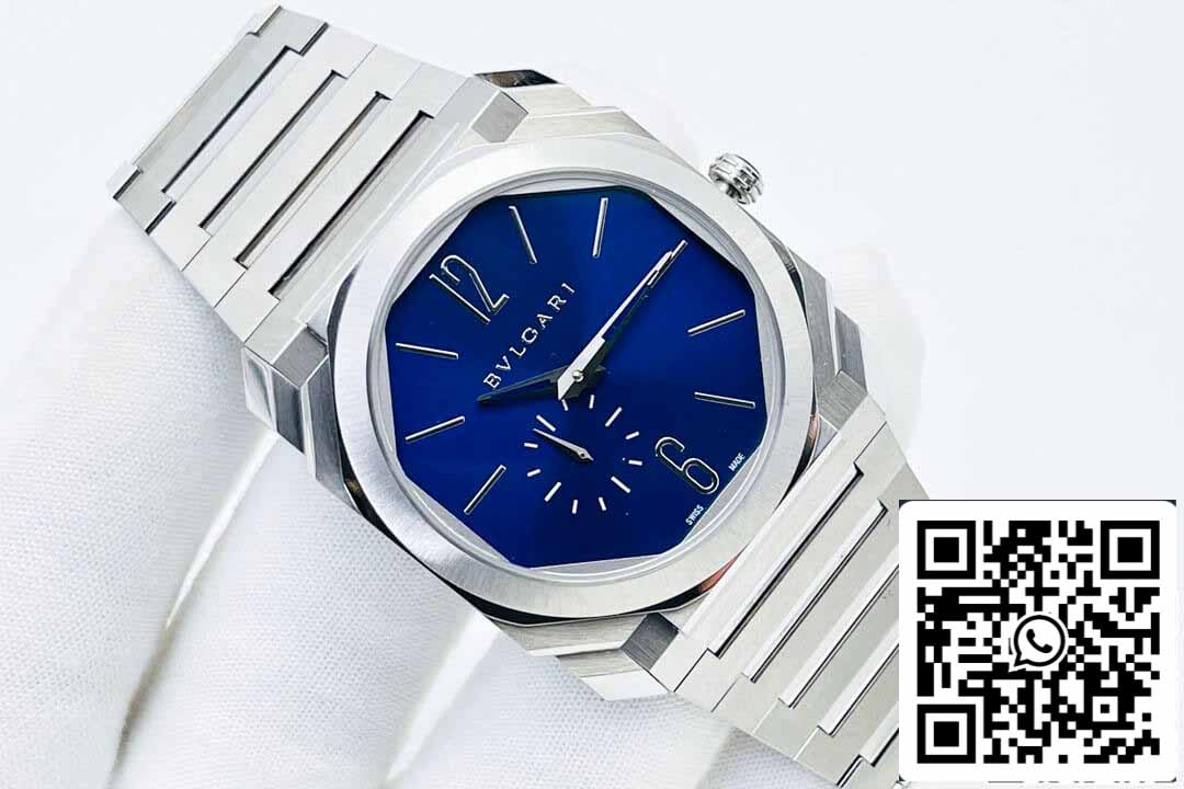 Bvlgari Octo Finissimo 103431 1:1 Best Edition BV Factory Blue Dial