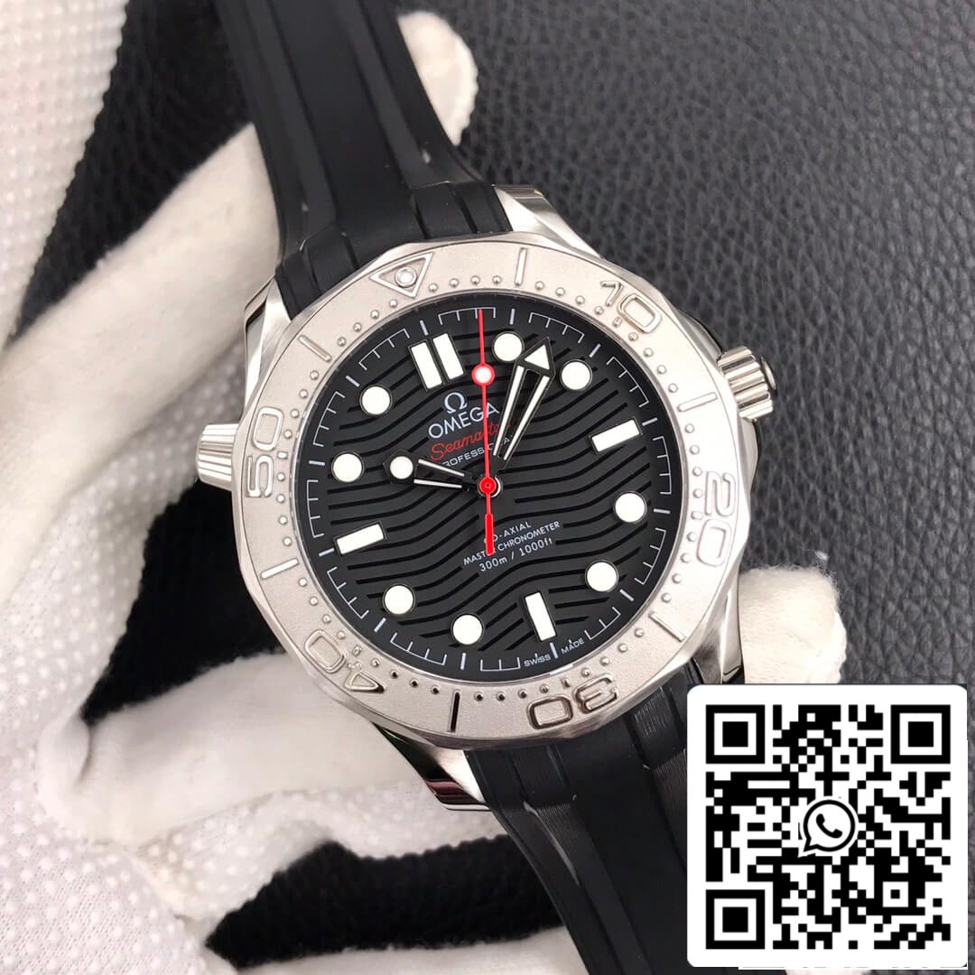 Omega Seamaster Diver 300M 210.32.42.20.01.002 1:1 Best Edition VS quadrante nero di fabbrica