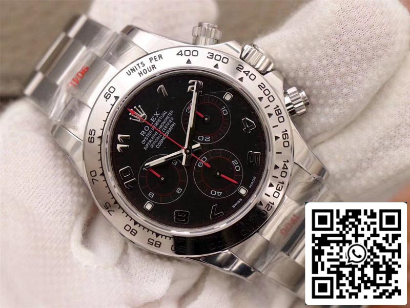 Rolex Daytona Cosmograph 116509-78599 1:1 Best Edition Noob Factory Black Dial Swiss ETA4130