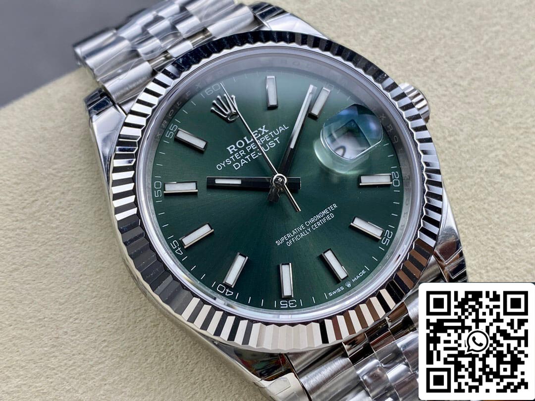 Rolex Datejust M126334-0027 1:1 Mejor Edición VS Acero Inoxidable de Fábrica