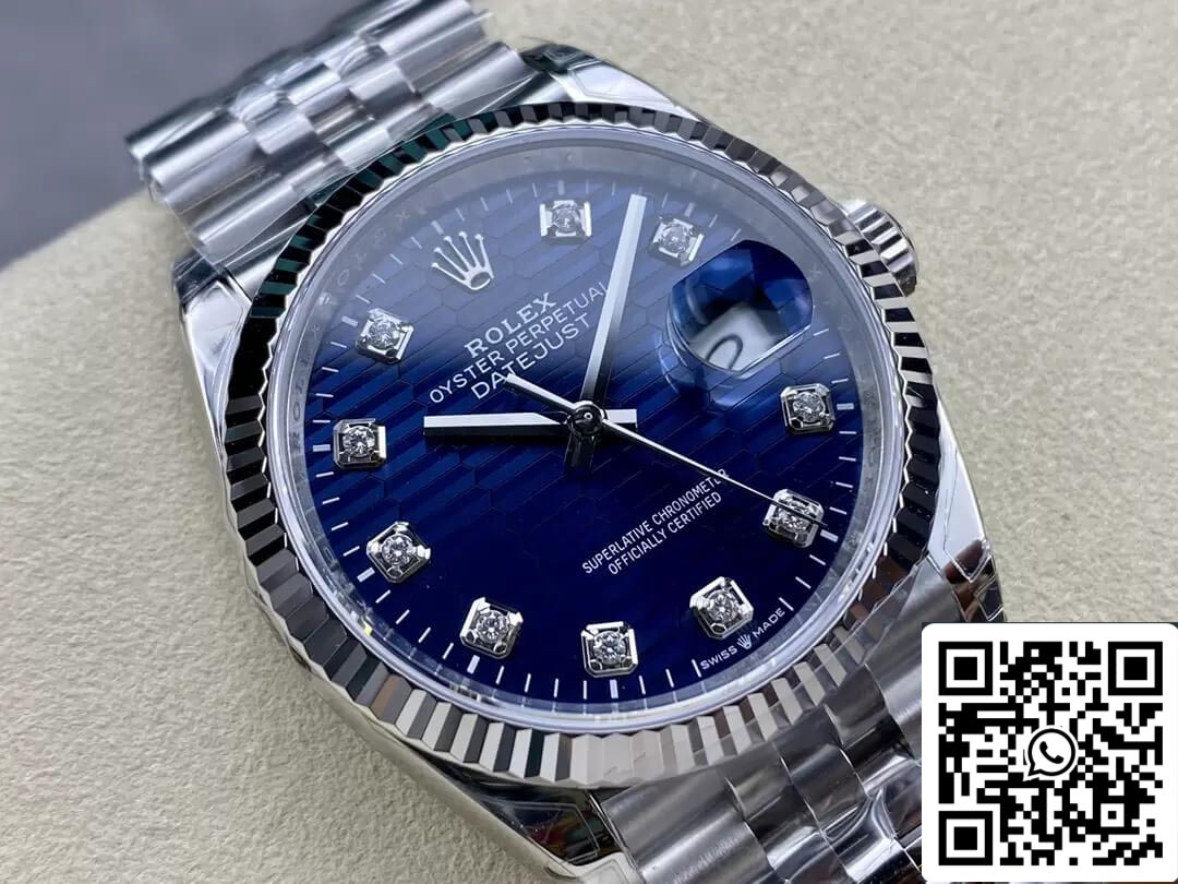 Rolex Datejust M126234-0057 36MM 1:1 Mejor edición VS Acero inoxidable de fábrica