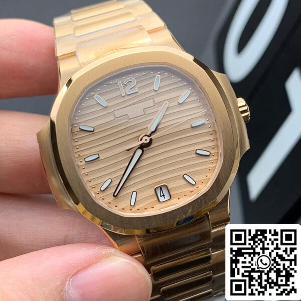 Patek Philippe Nautilus 7118/1R-010 1:1 Best Edition 3K Factory Gold Dial