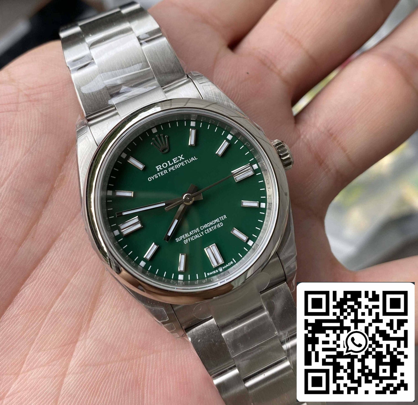 Rolex Oyster Perpetual 41MM M124300-0005 1:1 Migliore edizione VS Factory Acciaio inossidabile