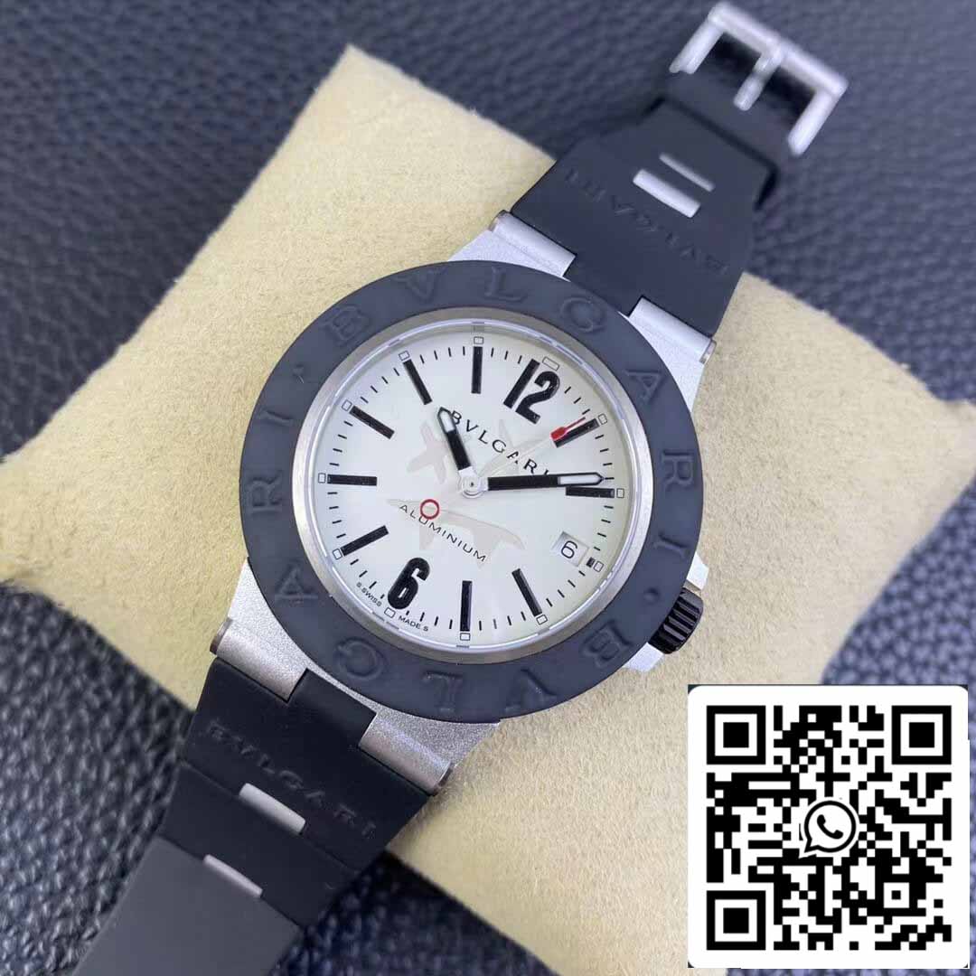 Bvlgari Aluminium Steve Aoki 103539 1:1 Best Edition BV Factory White Dial