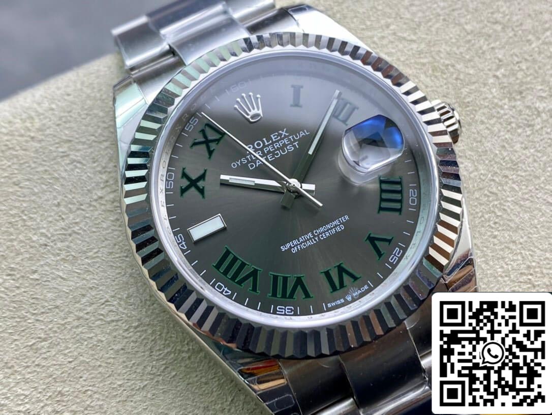 Rolex Datejust M126334-0021 41MM 1:1 Best Edition EW Factory Grey Dial