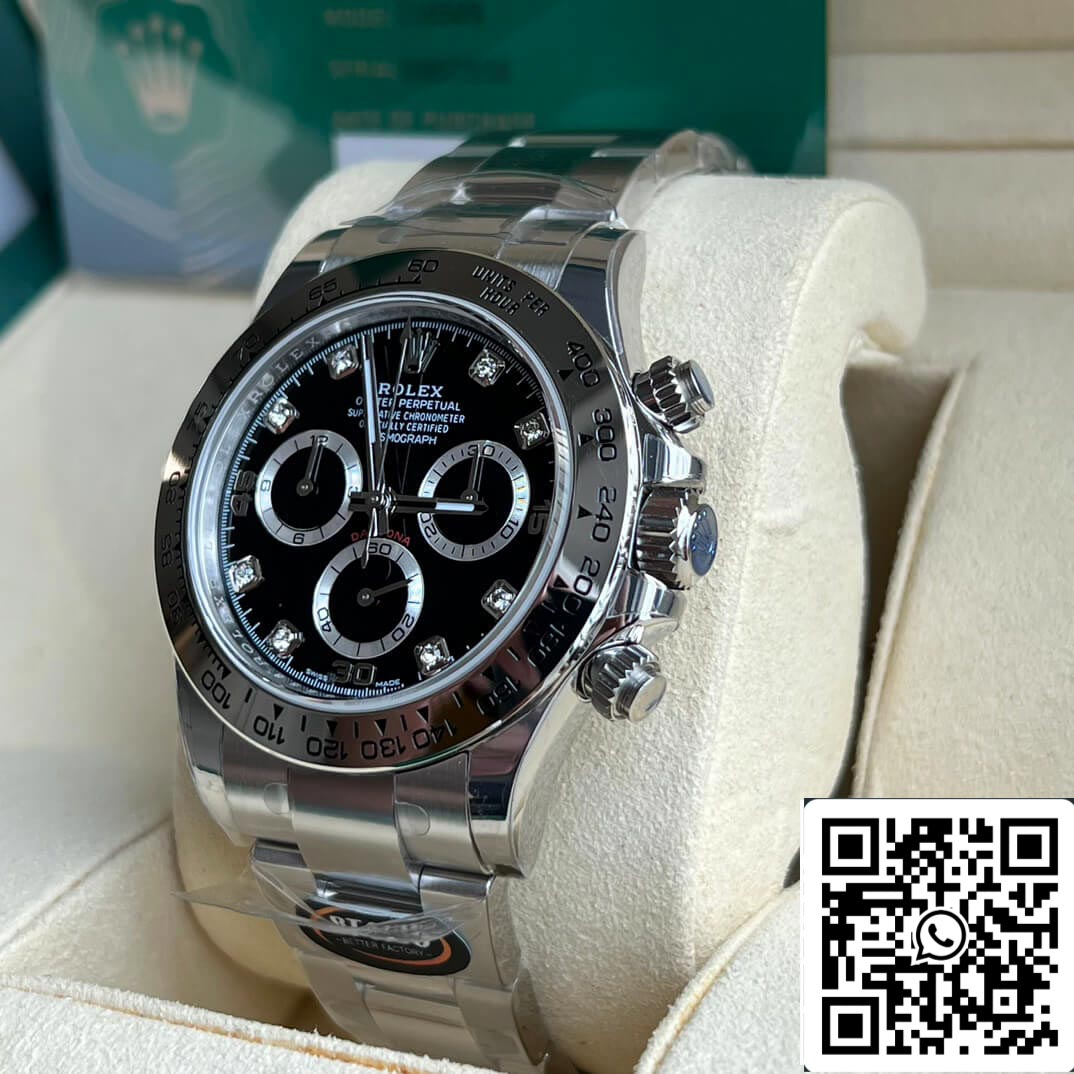 Rolex Daytona M116509-0055 1:1 Mejor edición BT Factory esfera negra