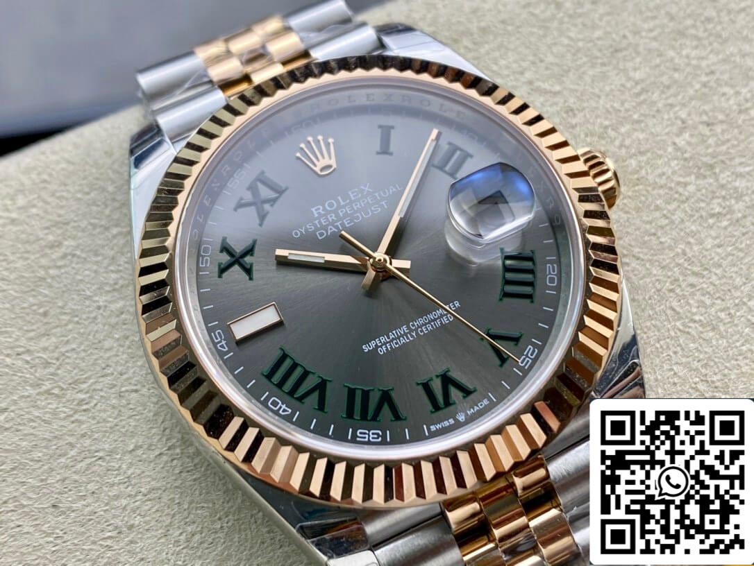 Rolex Datejust M126331-0016 1:1 Best Edition EW Factory Quadrante verde