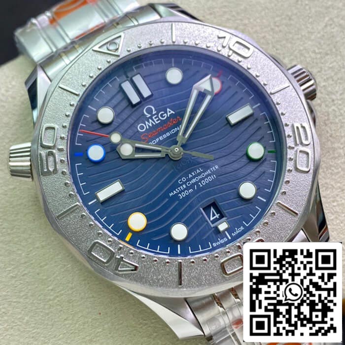 Omega Seamaster Diver 300M 522.30.42.20.03.001 1:1 Migliore edizione o quadrante blu di fabbrica